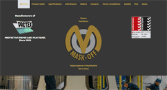 Desktop Screenshot of mask-off.com